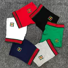 Fashion Brand Bee Embroidered Men's Underwear Boxer Panties Boxer Panties Head Men's Micro Business Explosions