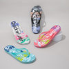 New Graffiti Flip-Flops Summer Colorful Fashion Women's Flip-Flops Personalized Couple Trendy Beach Sandals Wholesale