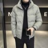 Trendy Men's Clothing 2025 Winter New Men's Fashion Casual Stand-Up Collar Thickened Warm down Jacket Coat Men's Style Trendy