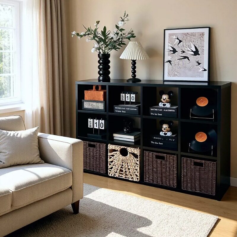 Kalek steel lattice cabinet combination bookshelf storage ra...