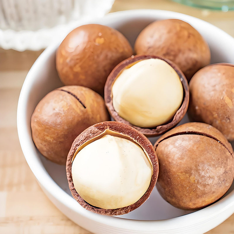 Office leisure nuts fried snacks milk flavor nuts Hawaiian nuts net red nuts snacks manufacturers supply