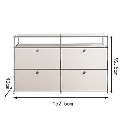 白色二重キャビネットg 2タイプ