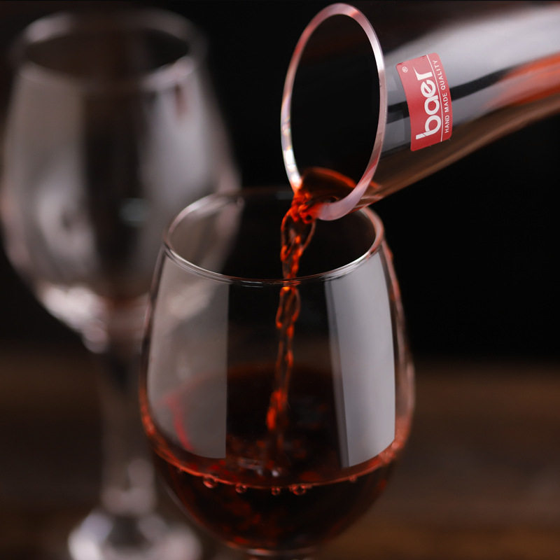 Bell baer crystal glass decanter red wine home fast wine pot European wine container wine set