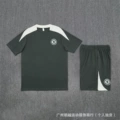 Z2526 short sleeve cut★Erxi army green