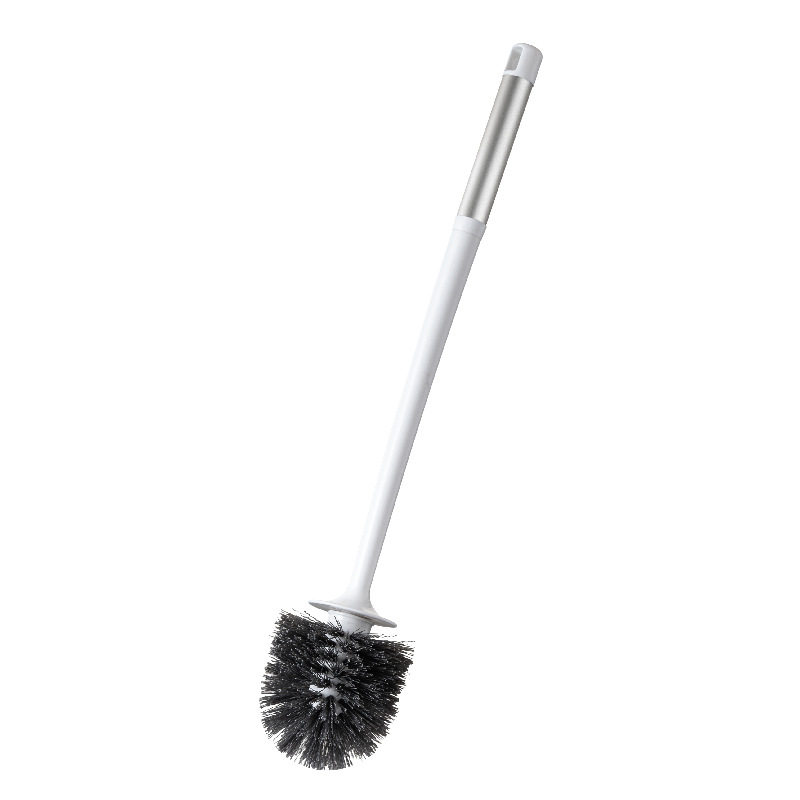 Aluminum Alloy Brush Long Handle Toilet Brush Household Wall-Mounted Decontamination Pot Brush Dishwashing Brush No Punching No Dead Angle Cleaning Brush