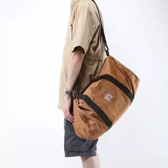 Carhart Travel Bag 2025 New Trendy Brand Shoulder Fitness Bag Street Trendy Hip-Hop Handbag for Men and Women