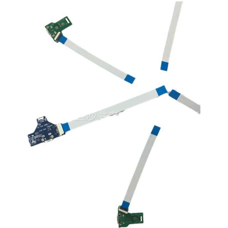 New version of JDS-055 JDS-011 JDS-040PS4 handle charging row plug switch board 12PIN cable