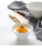 Pure white horn ceramic soup bowl salad bowl dessert bowl fruit bowl dessert bowl snack bowl ice cream ice cream bowl