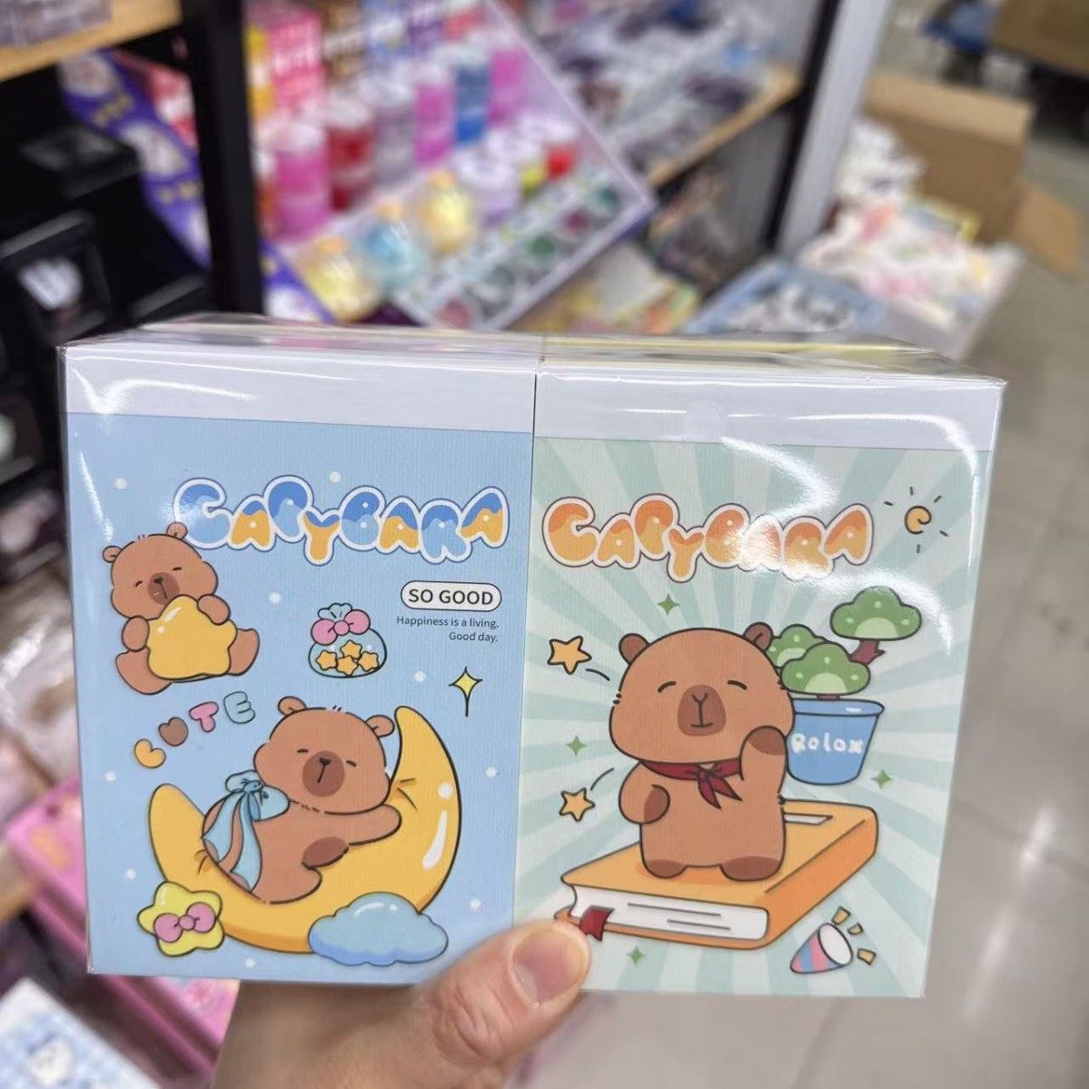 カピバラ-A7紙ノート（白紙）