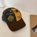 Spliced leopard print