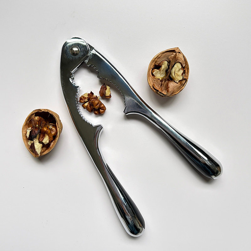 Walnut Clip Household Nut Coring Tool Zinc Alloy Wholesale Hazelnut Pine Nut Clip Walnut Peeling Tool