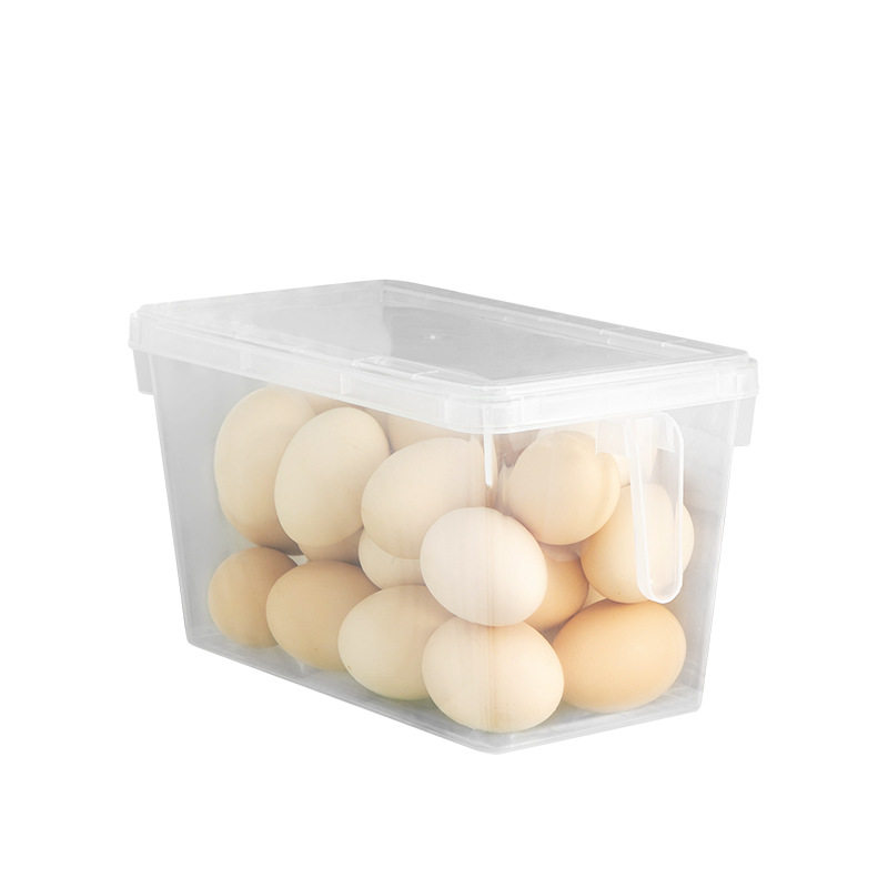 Refrigerator fresh-keeping box sealed box food grade vegetable fresh-keeping sub-packaging storage tank freezer egg box wholesale