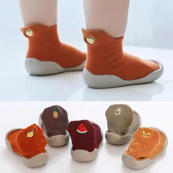 Summer baby toddler shoes baby soft bottom anti-skid 1-3 years old girl floor socks before step shoes men's shoes spring and autumn