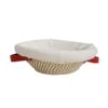 Household Bread Fermentation Basket Dough Proofing Tool Baking Tool Rattan Basket Dough European-Style Fermentation Cloth Mold Cross-Border
