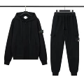 Set of black terry