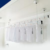 Clothes Drying Rack Aluminum Pole Clothes Rack Hand-Cranked Adjustable Clothes Drying Accessories Pole Double Pole Balcony Indoor Cooling Free Shipping