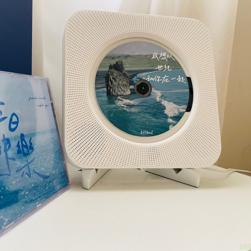 Wall-Mounted Cd Player Birthday Wall-Mounted Retro Album Player Bluetooth Audio Vinyl Ins