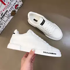 Trendy Men's Low-Top Sneakers High Street Round-Toe Casual Shoes Popular Dg Classic Versatile Breathable Sports Shoes
