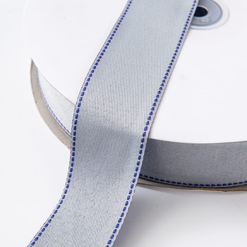 Factory Direct Sales Encrypted Polyester Satin Ribbon Satin Webbing Ribbon Ribbon Gift Packaging DIY Clothing Wedding Ribbon