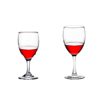 Household Edinburgh Small Red Wine Glass Goblet Creative Glass Bordeaux Wine Glass Wine Glass suit Wine Set