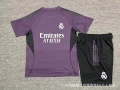 2526 short sleeve real madrid purple