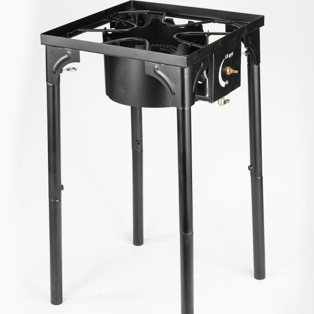 Cross-Border Foreign Trade Portable Outdoor Stove Cast Iron Stove Head Fierce Stove Gas Stove Barbecue Stove Camping Double Gas Stove