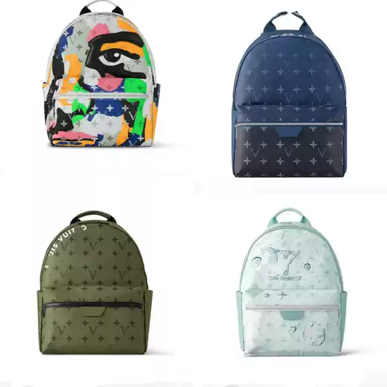 Cross-Border Men's Backpack, Men's Bag, Co-Branded Casual Backpack, Travel Bag, School Bag, Airport Bag, Large Capacity