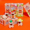 Kapibala Eraser Blind Box Cartoon Mini Capybara Eraser Student Kindergarten Stationery Gift Pencil Eraser
