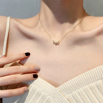 Design Sense Fun Candy Necklace Women's Light Luxury Elegant Simple Fashion Accessories ins Cold Style Clavicle Chain