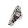 Взрывоопасные женские часы Kajia classic Cheetah Mini series в стиле ретро с квадратным кварцевым циферблатом, женские часы с квадратным вспомогательным циферблатом из нержавеющей стали mini 4