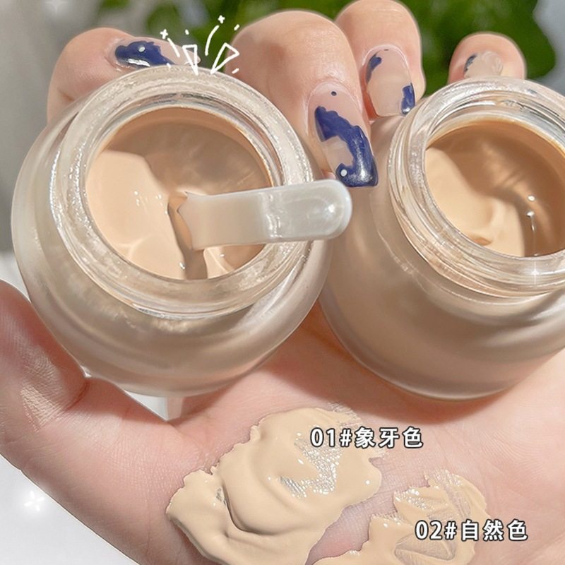 NOVO luxury pet soft light foundation cream waterproof sweat-proof non-makeup concealer lightweight moisturizing student party cheap Foundation liquid