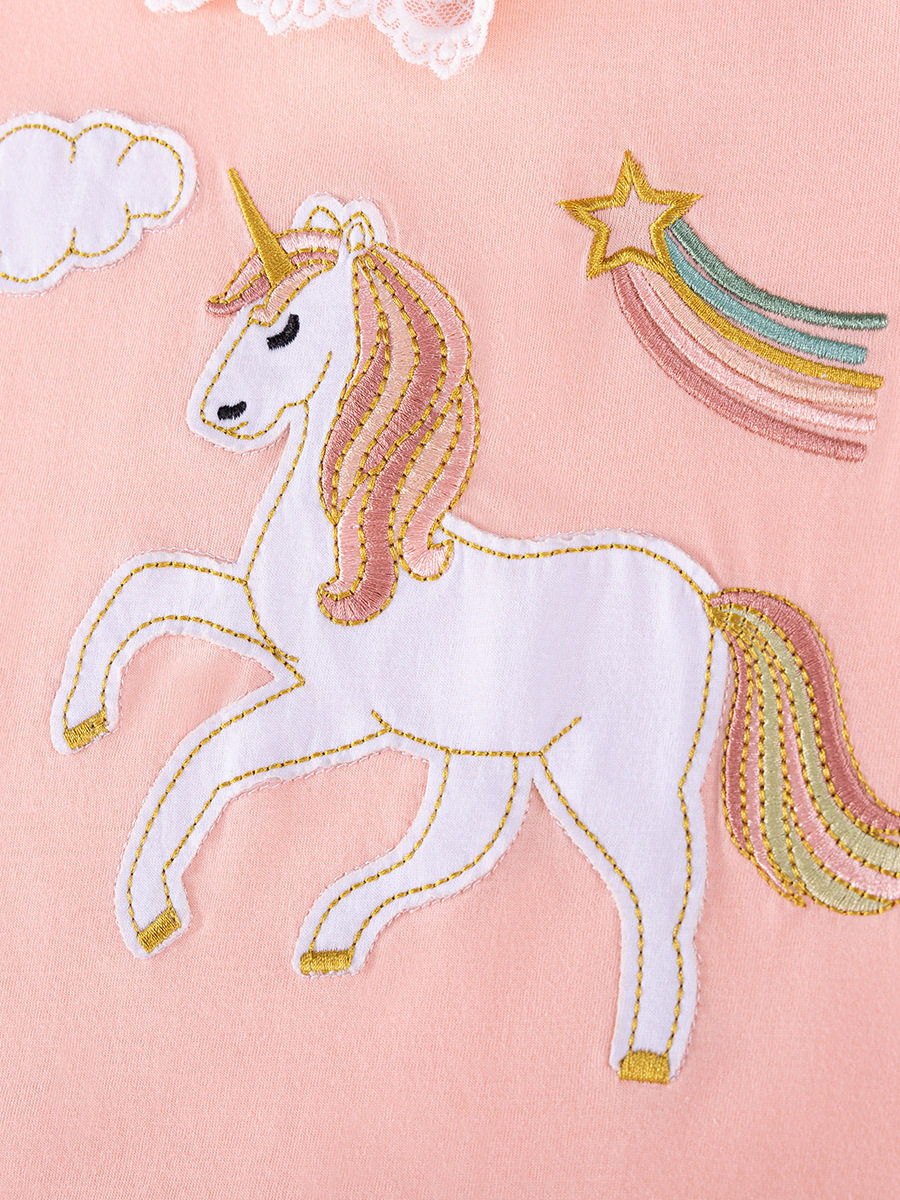 New Summer Girls' Dress, Cute Ruffled Collar Kids' Skirt, [Style] Kids' Dress