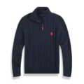 Royal blue/red horse