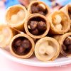 Shanmeiyuan Chocolate Flavored Crispy Tube Crispy Sandwich Kidsren's Reward Healthy Students Satisfy Their Craving for Snacks