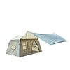 Inflatable Tent and Canopy Two-In-One Single-Layer for 3-4 People, Parent-Child Outdoor Camping, Mountain Camping, Cloud Tent with Small Ridge
