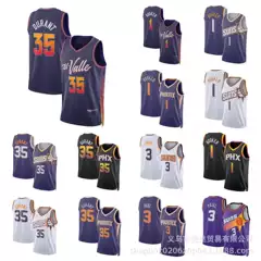 SUN BASKETBALL SUPPORT DURANT SUNS DURANT#35 BOOKER#1PAUL#3 Season 24 Jersey