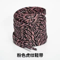 Pink tiger laces