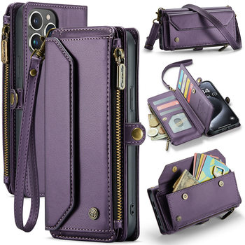 Suitable for Iphone15Pro Mobile Phone Leather Case Apple 17 Multi-Function Samsung S23 Flip Zipper Wallet Mobile Phone Case