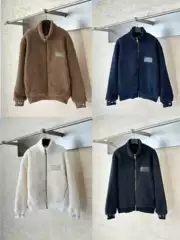 Correct Version Lujia 25 New Trendy Brand Suede Teddy Lamb Wool Belted Jacket Unisex Casual Loose Coat