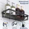 Amazon Bathroom Storage Rack Bathroom Punch-Free Storage Rack Toilet Wall Shower Room Wall-Mounted Storage Rack