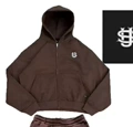 2255-1 / top / coffee brown