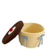 Desktop Storage Box Ins Handmade Braided Pudding Storage Basket Cotton Rope Sundries Storage Basket Home Bedroom Storage Basket