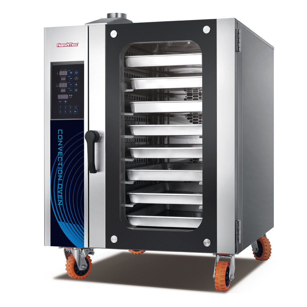 商用电烤箱16层全自动热风循环炉大容量面包店蛋糕甜品燃气烤箱