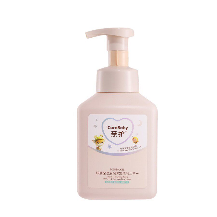 Pro-care jojoba oil children double care moisturizing shampoo and shower gel 500ml two-in-one baby care