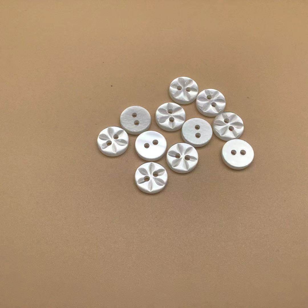 Factory Direct Supply Combination Resin Button Shirt dress Pearl Button Coat Windbreaker Coat Decorative Button