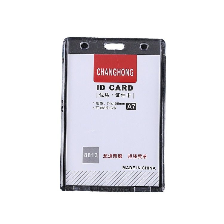 Card Holder transparent silicone credit card cartoon card holder PVC bus work certificate card holder wholesale