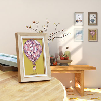 Photo creative photo frame wall hanging wholesale 6 inch 7 inch 8 inch 10 inch 12 inch A4 picture frame gift studio LOGO