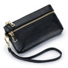 Genuine leather shopping bag small handbag clutch Korean style hand wrist portable mini bag coin purse