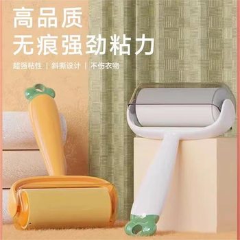 Lint Roller Paper Strong Hair Remover Clothes Roller Plastic Replacement Core Clothing Pet Hair Brush Wholesale Hair Removal Ball