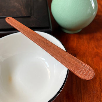 Sandalwood dumpling making tools wonton digging stuffing Spoon stuffing mixing spoon wonton dumpling ruler stuffing shovel flat spoon small wooden shovel